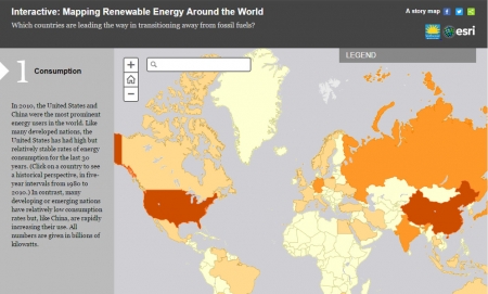 Mapping Renewable Energy Around the World