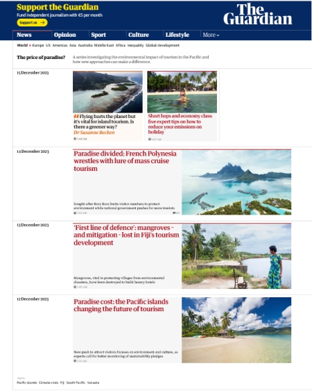 The Price of Paradise - World News