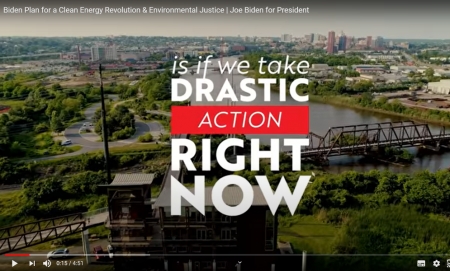 Biden Plan for a Clean Energy Revolution &amp; Environmental Justice