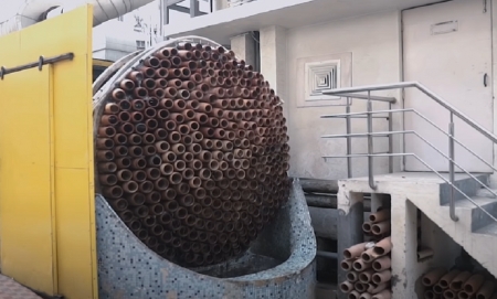 Eco India: How The Pattern Of A Beehive Inspired The Design For An Affordable, Natural Air Cooler