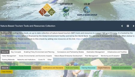 Nature Based tourism resources and tools