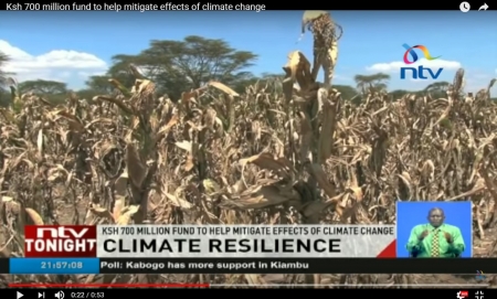 Ksh 700 Million Fund to Help Mitigate Effects of Climate Change